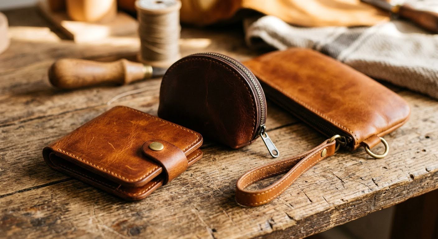 Изделия из кожи ручной работы — история успеха мамы из декрета