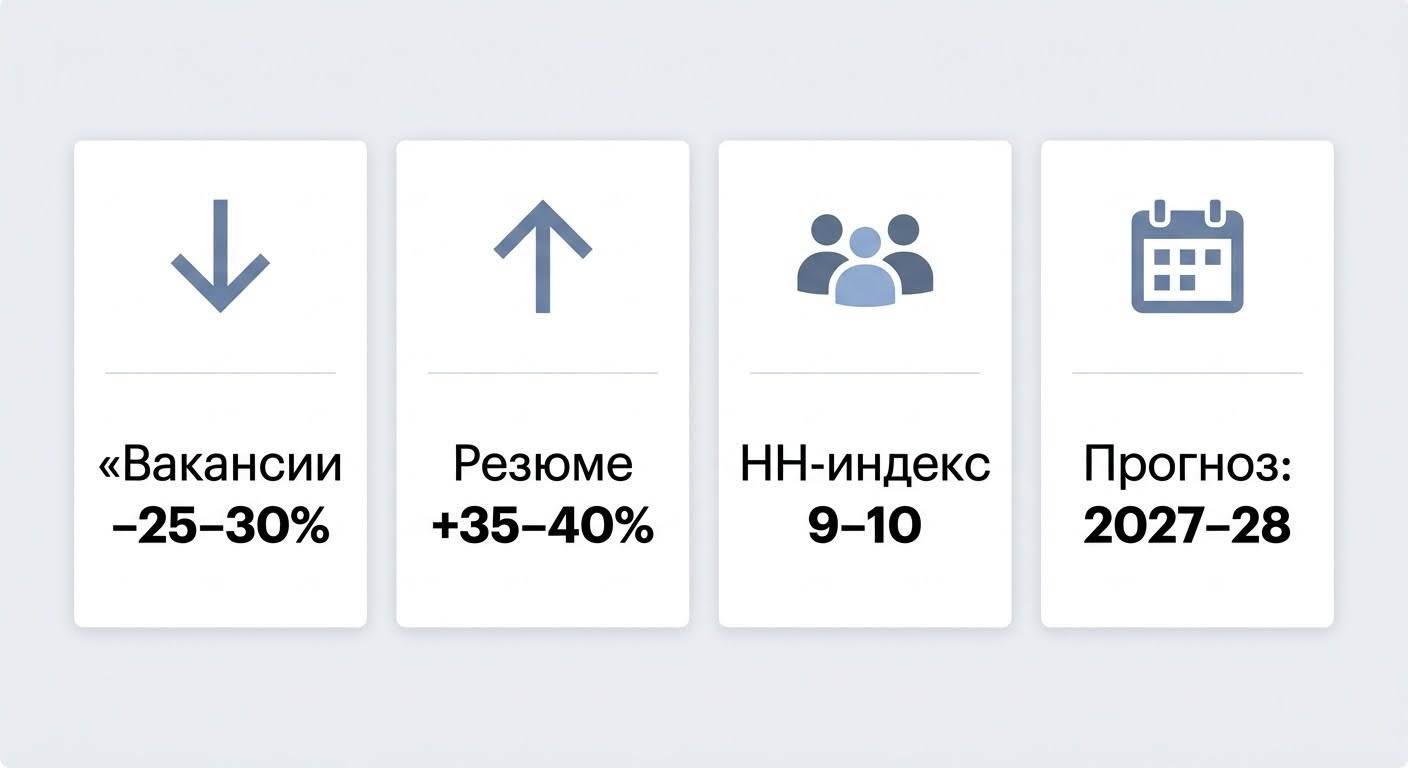 Хронология рынка труда январь–апрель 2026 и прогноз до 2028