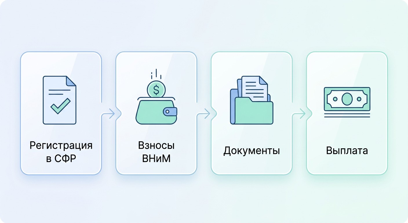 Четыре шага ИП для получения оплачиваемого декретного пособия