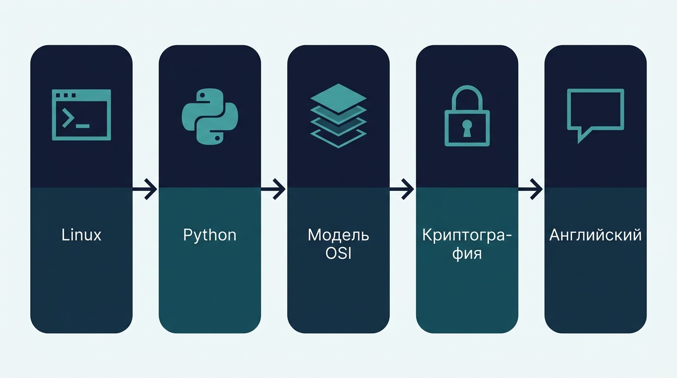 Пять столпов фундамента специалиста по информационной безопасности