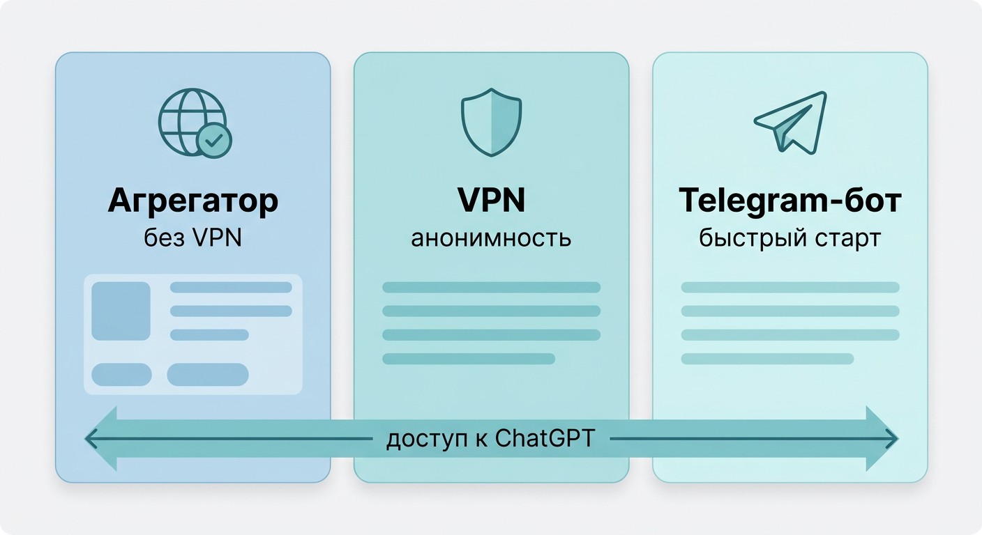 Три способа получить доступ к ChatGPT из России без блокировок