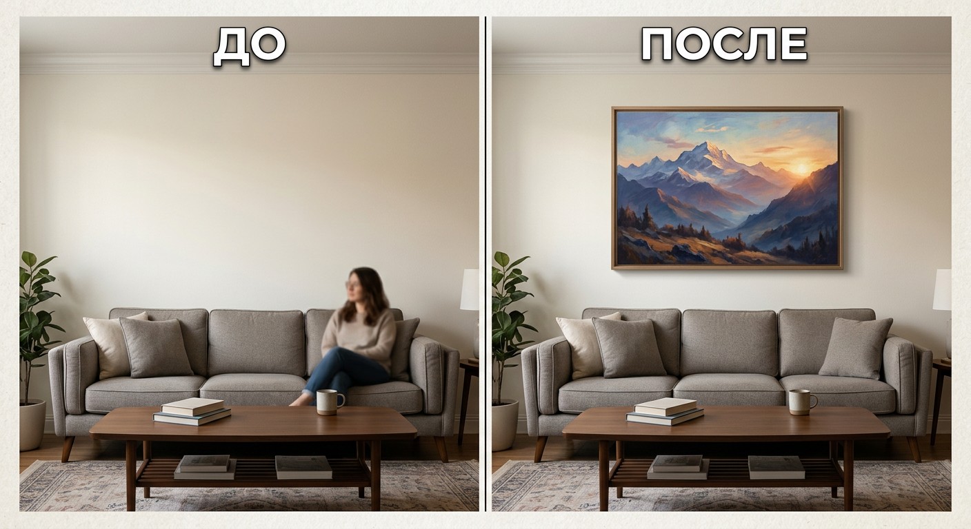 До и после применения GPT Image для редактирования фото