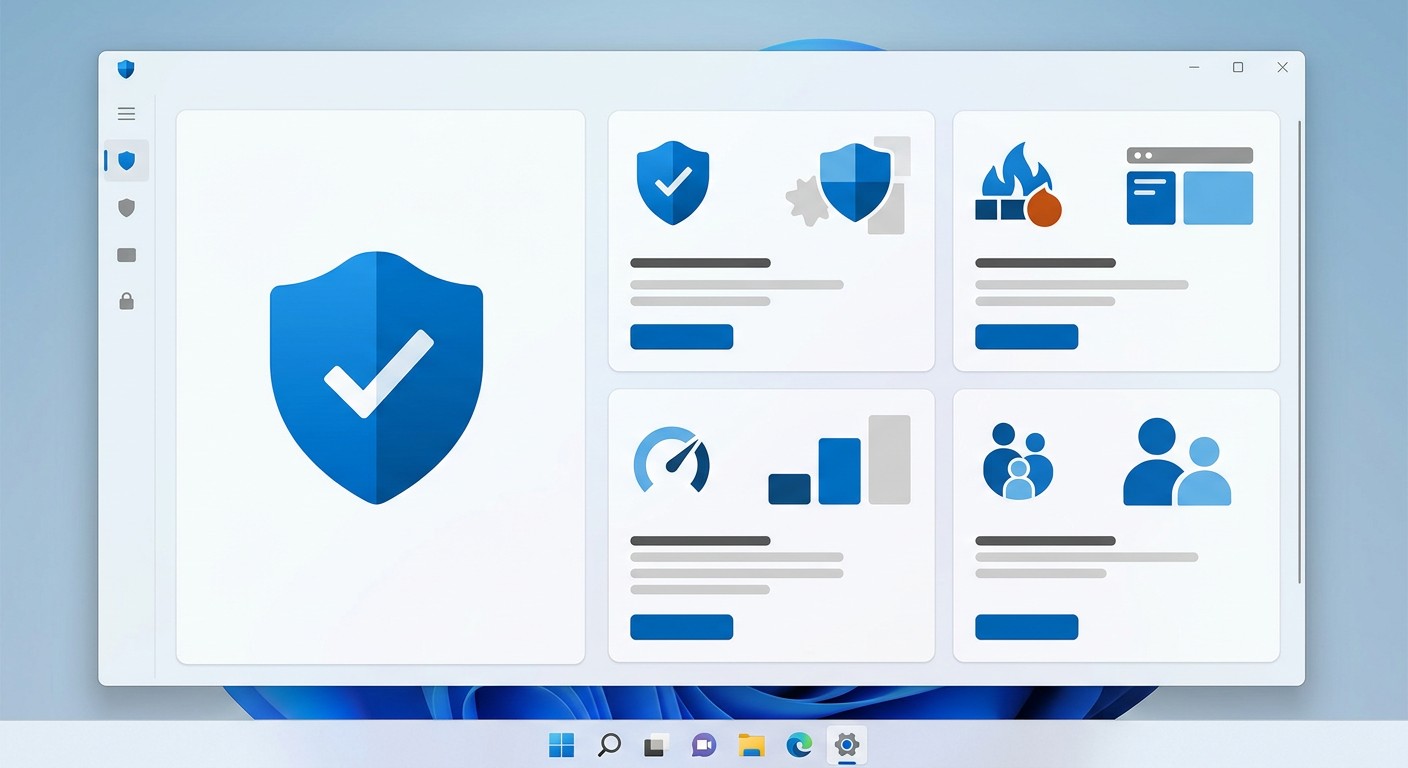 Microsoft Defender — центр безопасности Windows 11 со щитом защиты