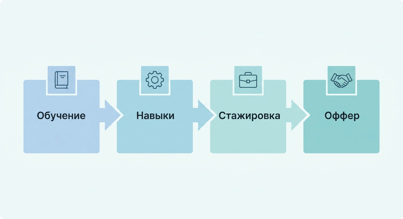 Путь аналитика данных от обучения до оффера Junior Analyst