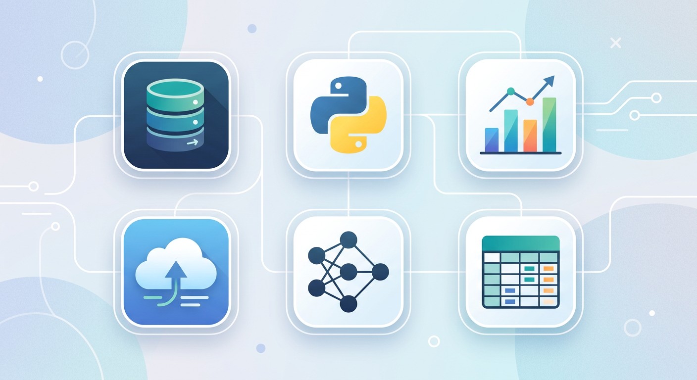 Стек технологий аналитика данных: SQL, Python и BI-инструменты