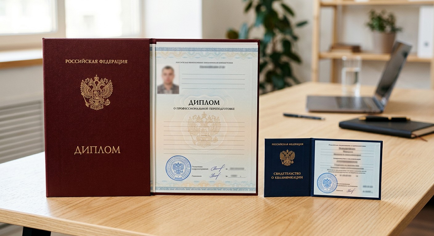 Диплом о профессиональной переподготовке и удостоверение о повышении квалификации ДПО