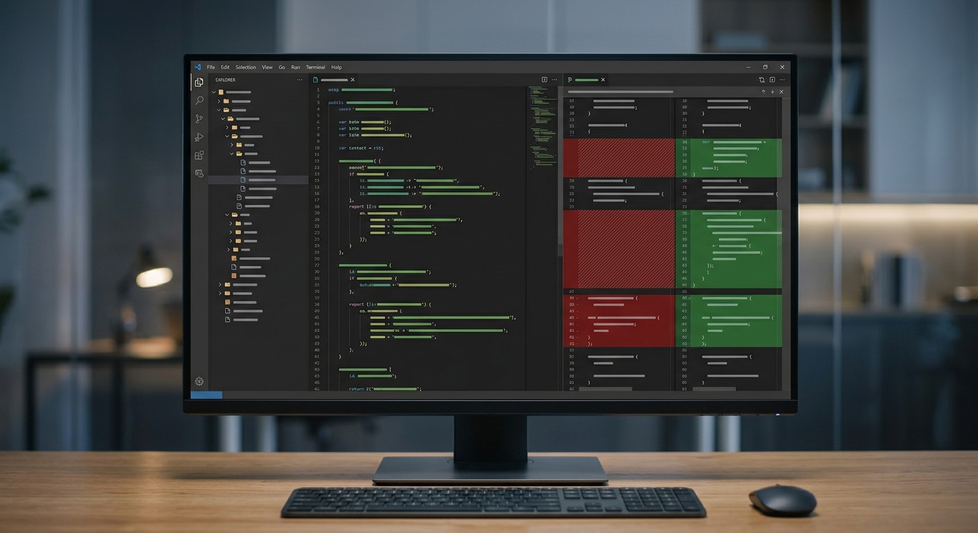 Среда разработки EDT для 1С с открытой Git-панелью управления версиями