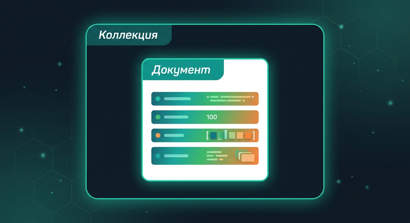 Схема JSON-документа внутри коллекции MongoDB — структура данных