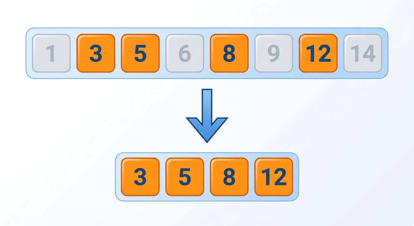 Булева маска NumPy — фильтрация элементов массива по условию