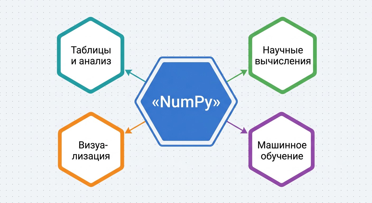 NumPy в центре экосистемы Data Science — зависимые библиотеки анализа данных