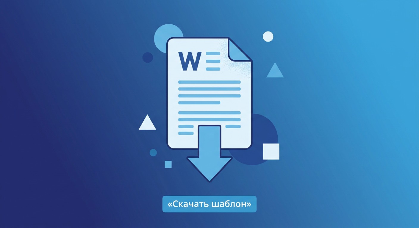 Скачать шаблон сопроводительного письма в формате Word