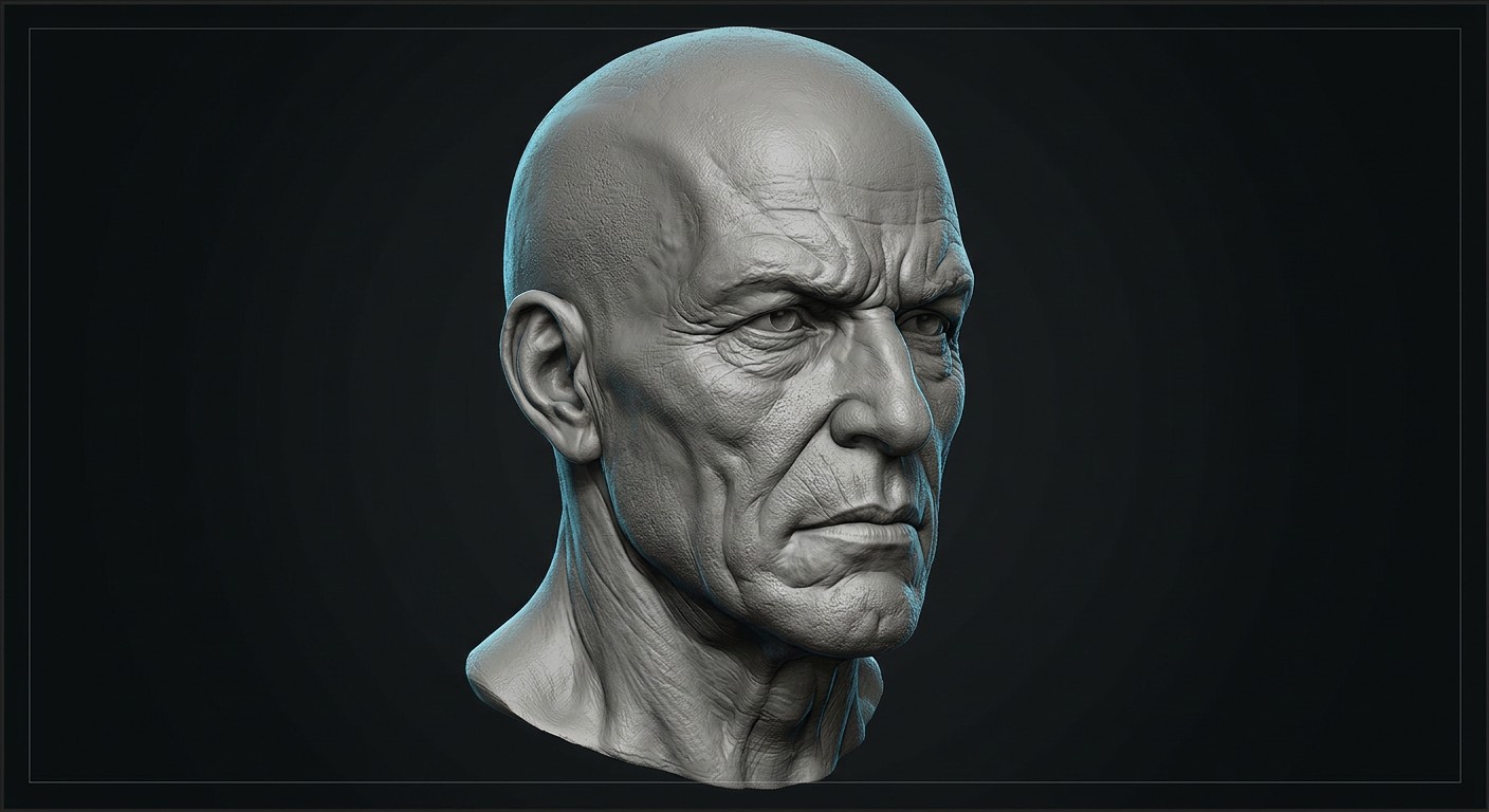 Цифровое скульптурирование 3D-модели — детализация персонажа в программе