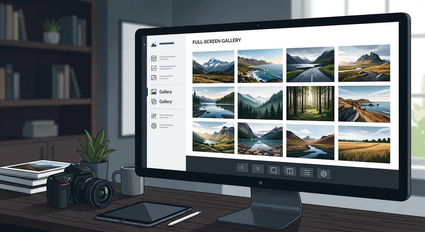 Vigbo — конструктор сайтов для фотографов с галереей портфолио