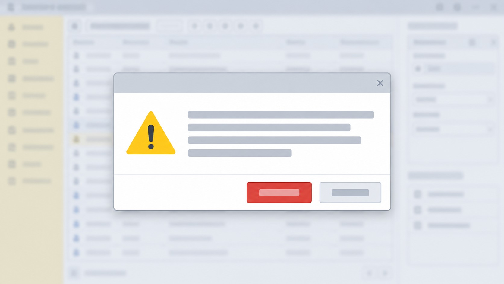 Предупреждение платформы 1С при удалении расширения с добавленными реквизитами