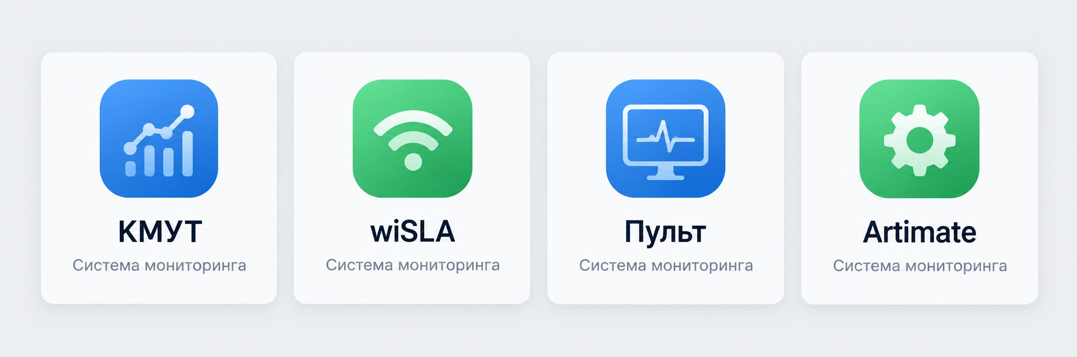 Российские системы мониторинга ИТ-инфраструктуры КМУТ wiSLA Пульт Artimate