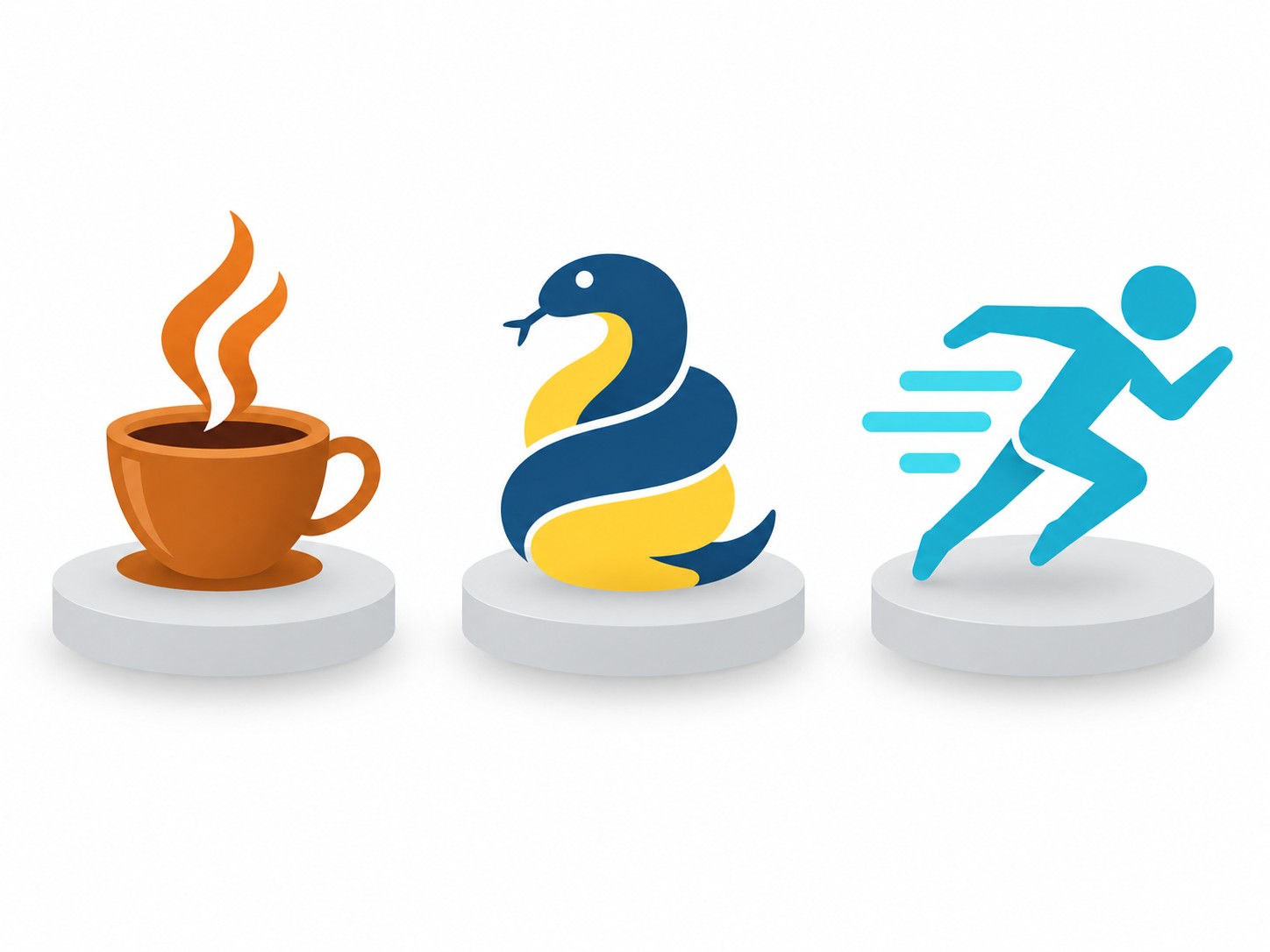Языки программирования Java, Python и Go для микросервисов