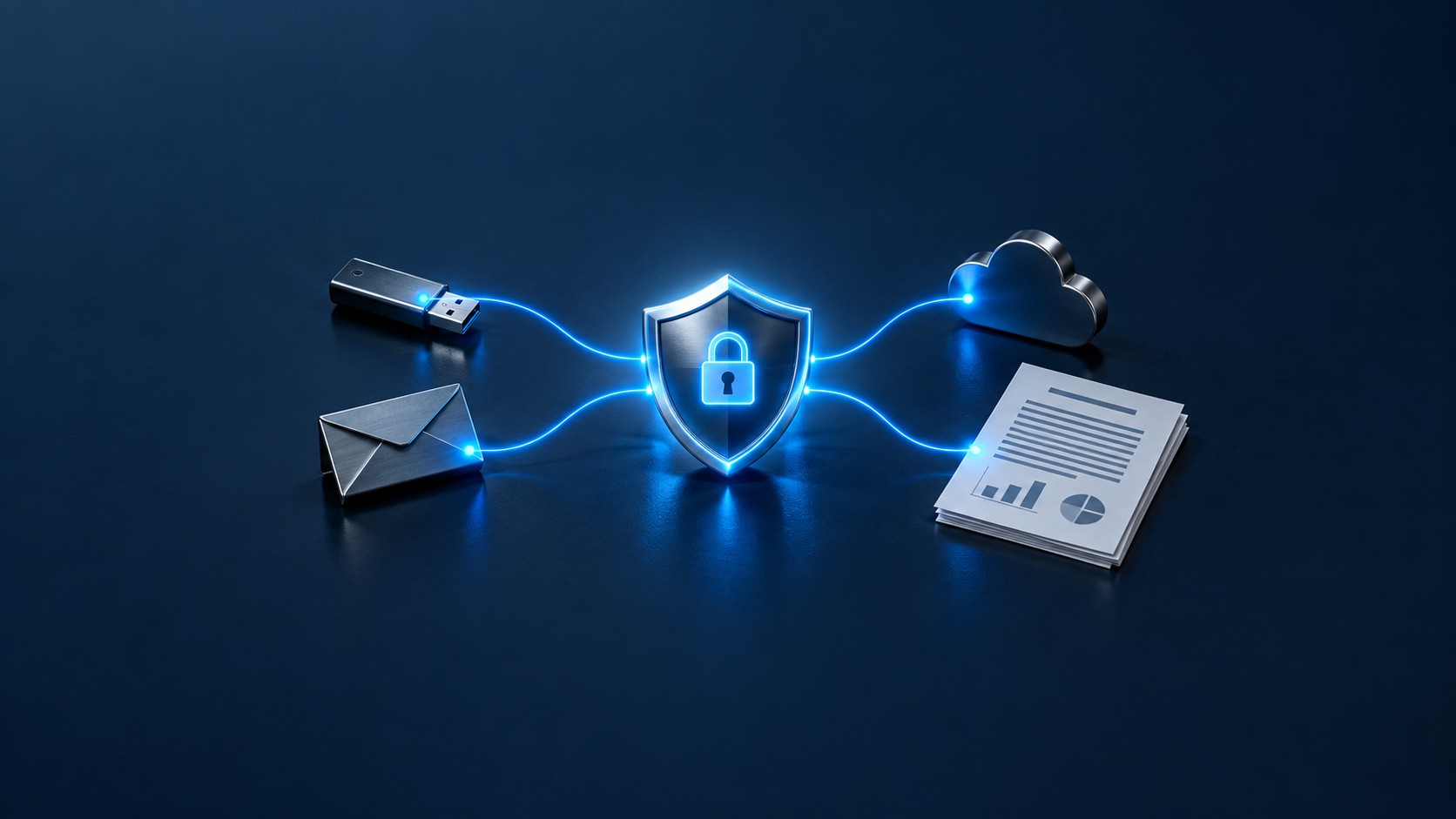 DLP-система защищает корпоративные данные через единый шлюз безопасности