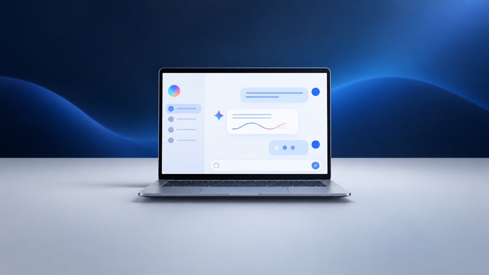 Нейросеть Gemini от Google — интерфейс чата на русском языке